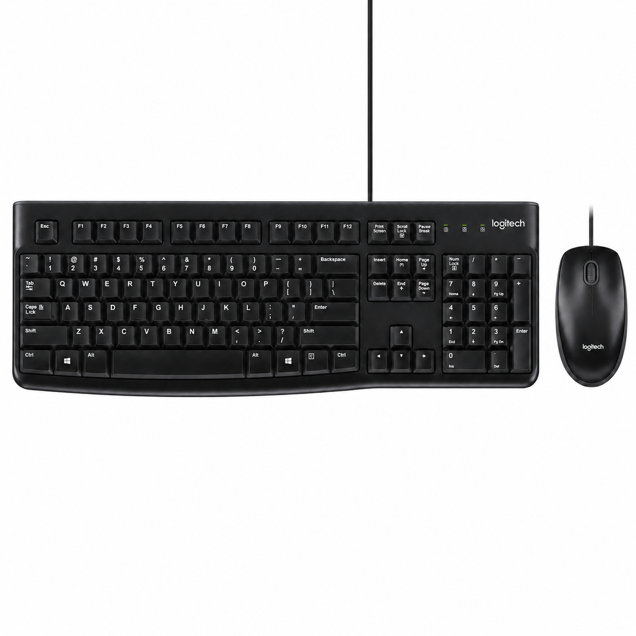 LOGITECH MK120 WIRED MOUSE+KEYBOARD