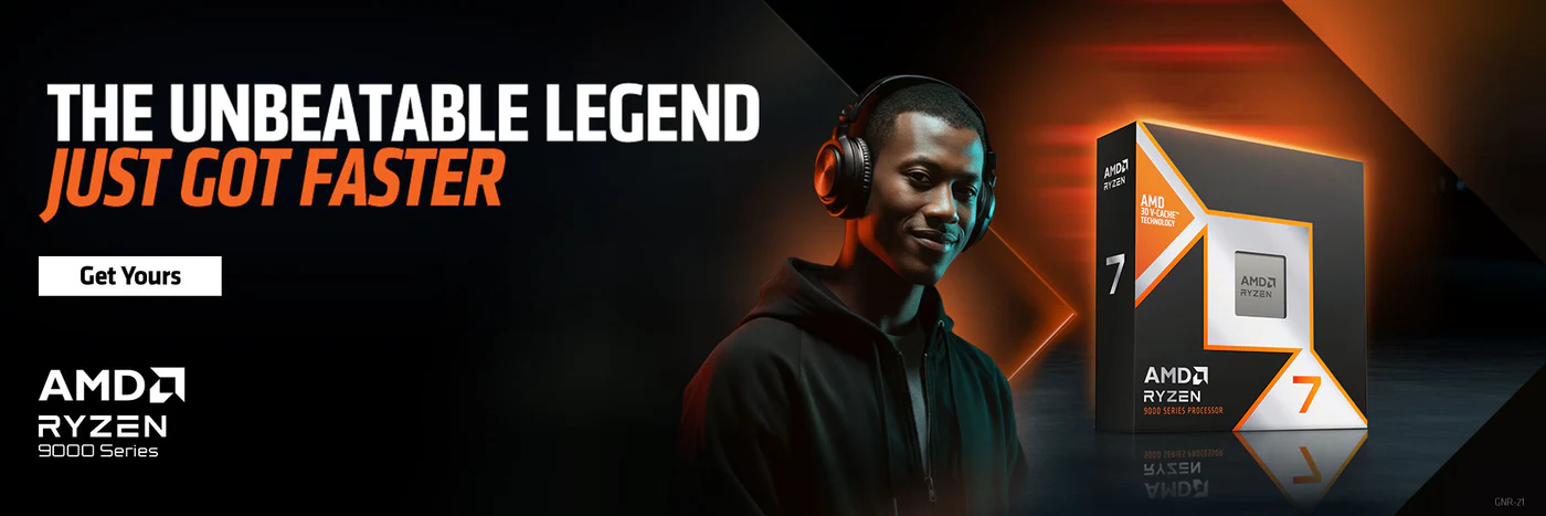 AMD landing banner