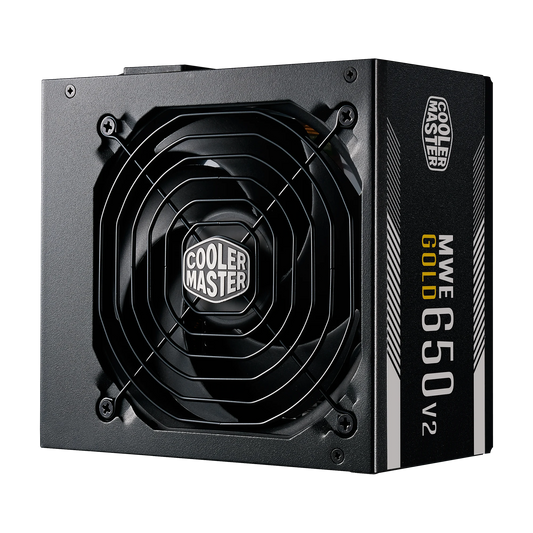 COOLER MASTER MWE 650 GOLD V2 - ATX - 650W - 80 PLUS GOLD - FULL MODULAR
