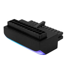 EZDIY-FAB ATX 24 PIN ANGLE ADAPTER WITH ARGB Module - BLACK