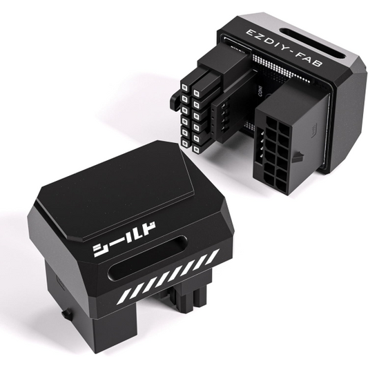 EZDIY-FAB SHIRUDU 12+4P RVS GPU Adapter-180 - BLACK