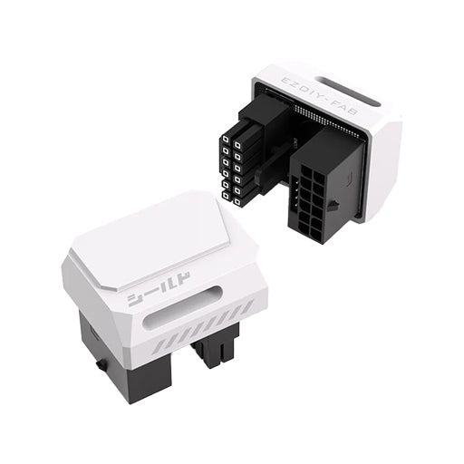 EZDIY-FAB SHIRUDU 12+4P STD GPU Adapter-180 - WHITE