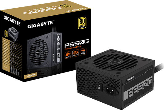 GIGABYTE P650G PG5 - ATX - 650W - 80 PLUS GOLD