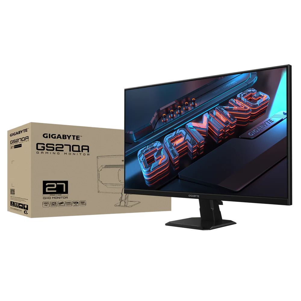 GIGABYTE GAMING GS27QA 180HZ 1440P 27"