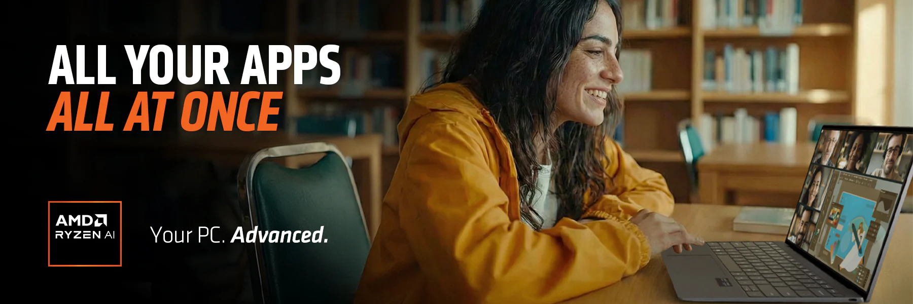 AMD landing banner