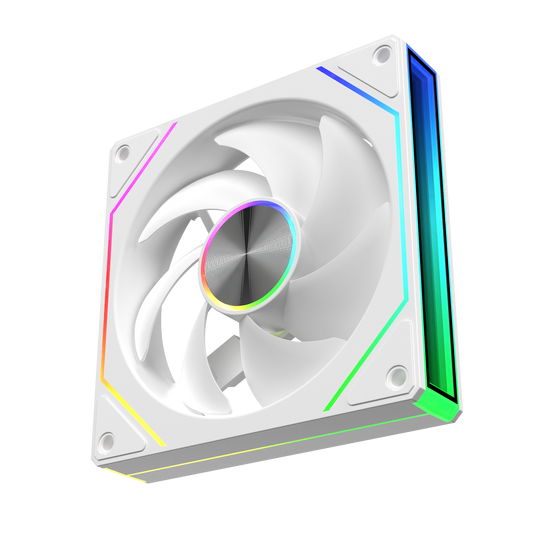 SLEVFLOW ASQ SPECTRA PWM ARGB - WHITE - 1 x 120MM