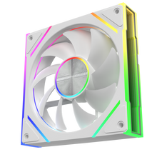 SLEVFLOW ASQ SPECTRA S PWM ARGB - WHITE - 1 x 120MM