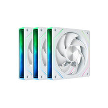 TECWARE LUMI LINK PWM ARGB 3 FAN PACK WITH ADAPTER - WHITE - 3 x 120MM ARGB FAN